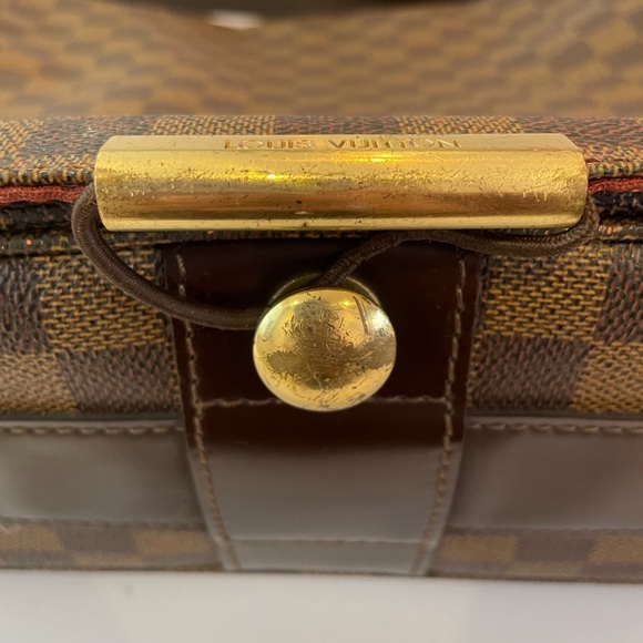 VINTAGE Louis Vuitton Bastille shoulder bag, Ebene Damier Canvas - Picture 6 of 10